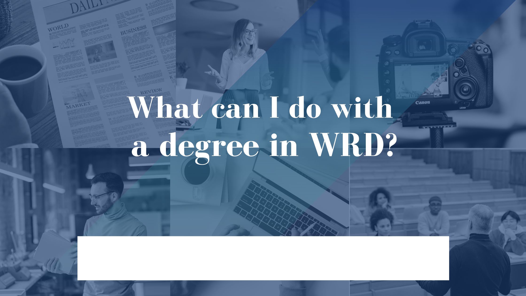 WRD Career Handout
